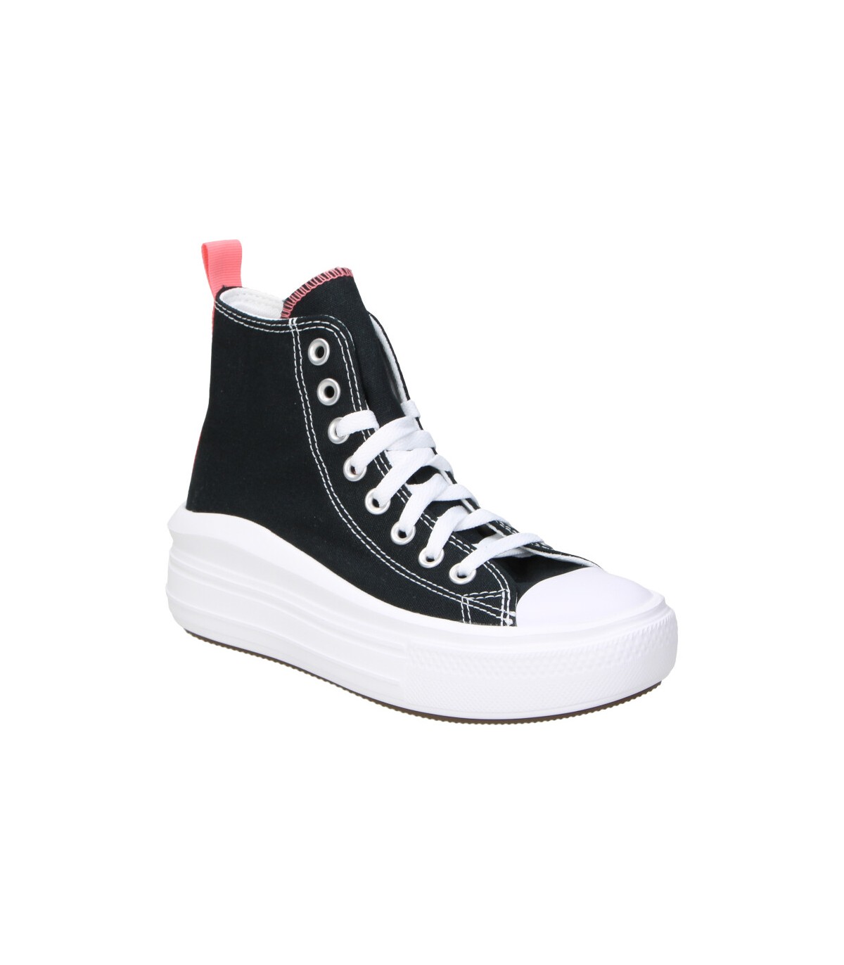 Zapatillas altas color negro CONVERSE All Star Move. Envío 24h-72h.