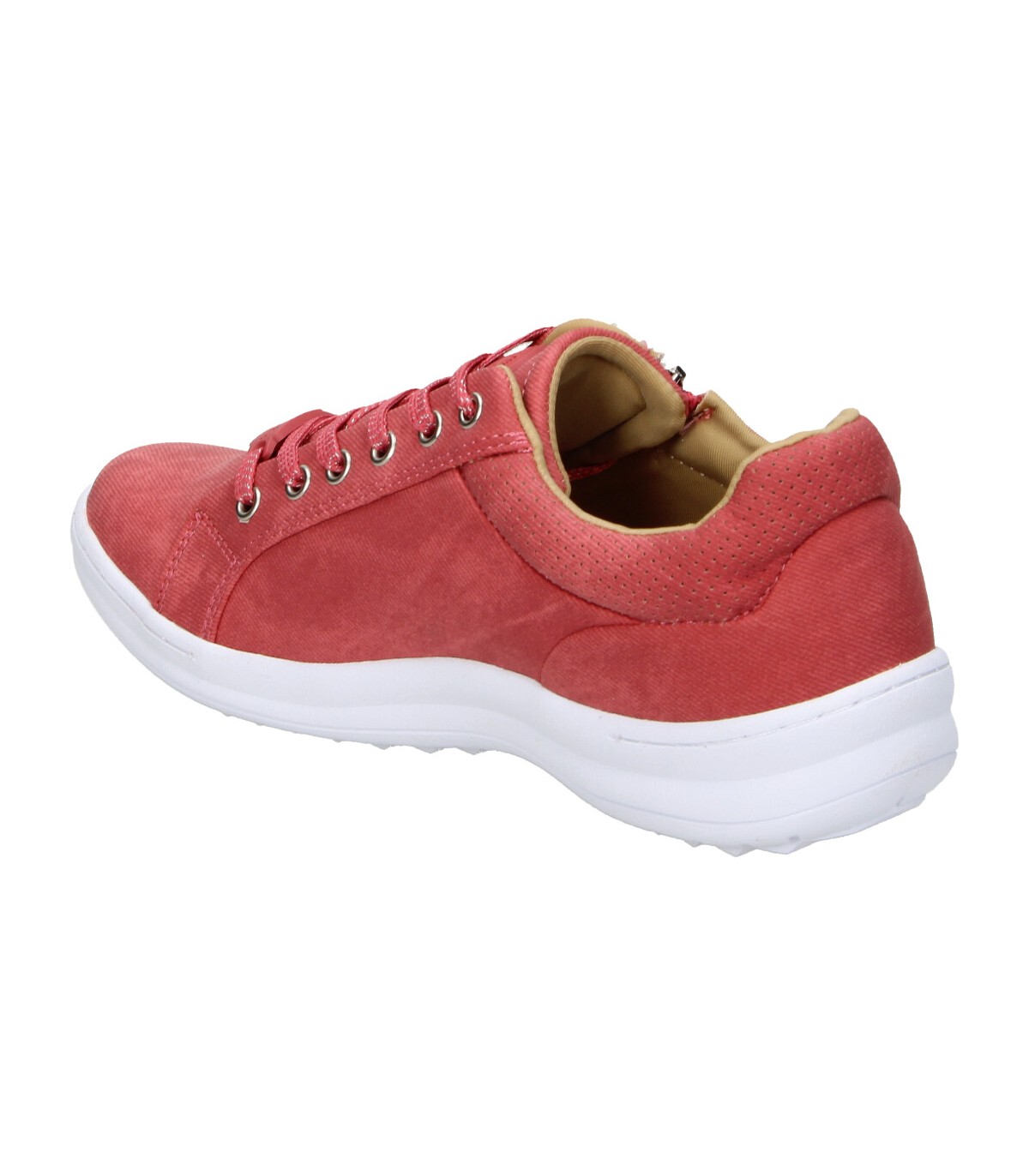 Zapatillas de Mujer Plataforma Marcelle Raso Rojo, Zapatilla